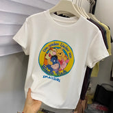 A155 - Tigger & Pooh Cartoon T-Shirt - Retro 90s Streetwear Graphic Tee - 220g Premium Heavyweight Cotton