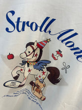 A247 - 🐴✨ Stroll Alone 3D Necklace Pony Graphic Oversized T-Shirt