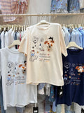 A158 - 3D Plush Ornament Graphic Tee - Funny Animal Pop Art T-Shirt - 220g Premium Heavyweight Cotton - Quirky Streetwear