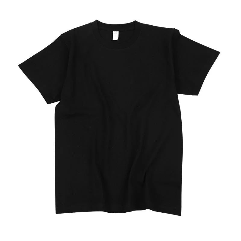 VINESU Premium 220gsm Cotton T-Shirt - Heavyweight Basic Tee