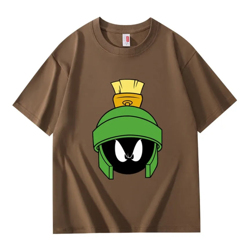 VINESU The Martian-Printed Heavyweight T-shirts