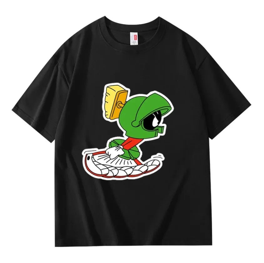 VINESU The Martian-Printed Heavyweight T-shirts